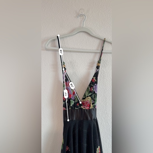 🌸 Tricia Fix Boho Bloom Maxi Gown – Preloved Charm, 🌸 Size Large - Picture 9 of 16